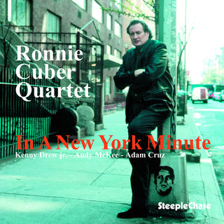 the album cover for Ronnie Cuber - In a New York Minute