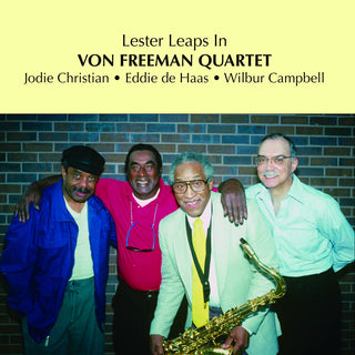 the album cover for Von Freeman - Lester Leaps In [Import]
