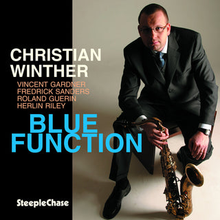 the album cover for Christian Whinter - Blue Function