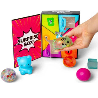 Scrunchems Surprise Box – 6 Compartment Sensory Squishy Toy Mystery Box