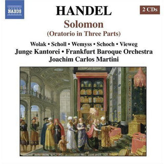the album cover for Joachim Carlos Martini - Solomon