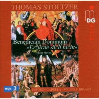 the album cover for T. STOLTZER - Latin & German Psalms