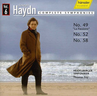 the album cover for Thomas Fey - Symphonies 49 52 58