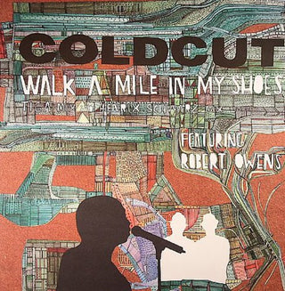 the album cover for Coldcut - Walk A Mile In My Shoes Pt. 1