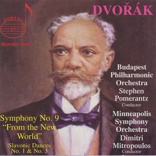 the album cover for Dimitri Mitropoulos - From the New World Symphony No. 9
