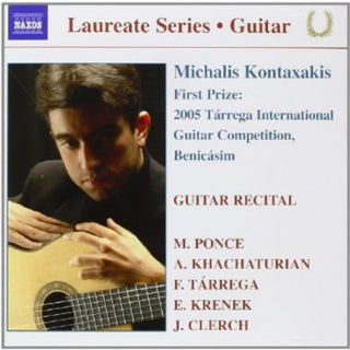 the album cover for Michalis Kontaxakis - Guitar Recital