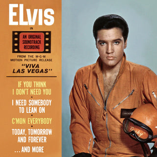 the album cover for Elvis Presley - Viva Las Vegas