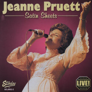 the album cover for Jeanne Pruett - Satin Sheets: Live