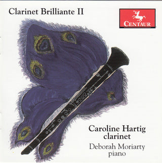 the album cover for Caroline Hartig - Clarinet Brilliante 2