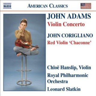 the album cover for Chloe Hanslip - Violin Concerto