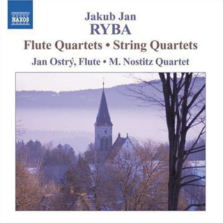 the album cover for Jan Ostry - String Quartets Flute