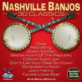 the album cover for Nashville Banjos - 30 Classics