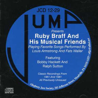 the album cover for Ruby Braff & His Musical Friends - Recovered Treasures