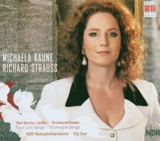 the album cover for R. STRAUSS - Orchestral Songs