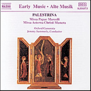 the album cover for Jeremy Summerly - Missa Papae Marcelli