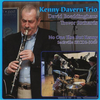 the album cover for Kenny Davern Trio - No One Else But Kenny