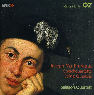 the album cover for Joseph Martin Kraus - String Quartets