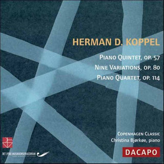 the album cover for Herman David Koppel - Piano Quintet