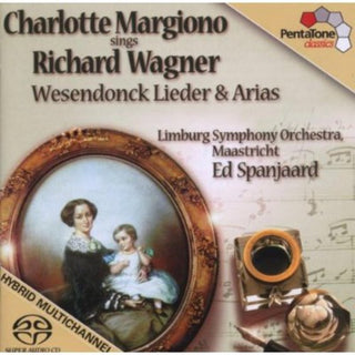 the album cover for Charlotte Margiono - Wesendonck Lieder