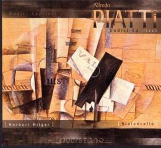 the album cover for A.C. PIATTI - Duodici Caprici Op. 25