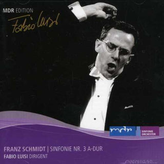 the album cover for F. SCHMIDT - Symphony 3