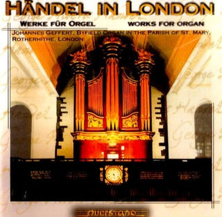 the album cover for Handel In Londonorgan Works - Handel in Londonorgan Works & Transcriptions