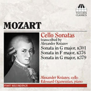 the album cover for Alexander Kniazev - Cello Sonatas