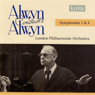 the album cover for M. Alwyn - Symphonies 1 & 4