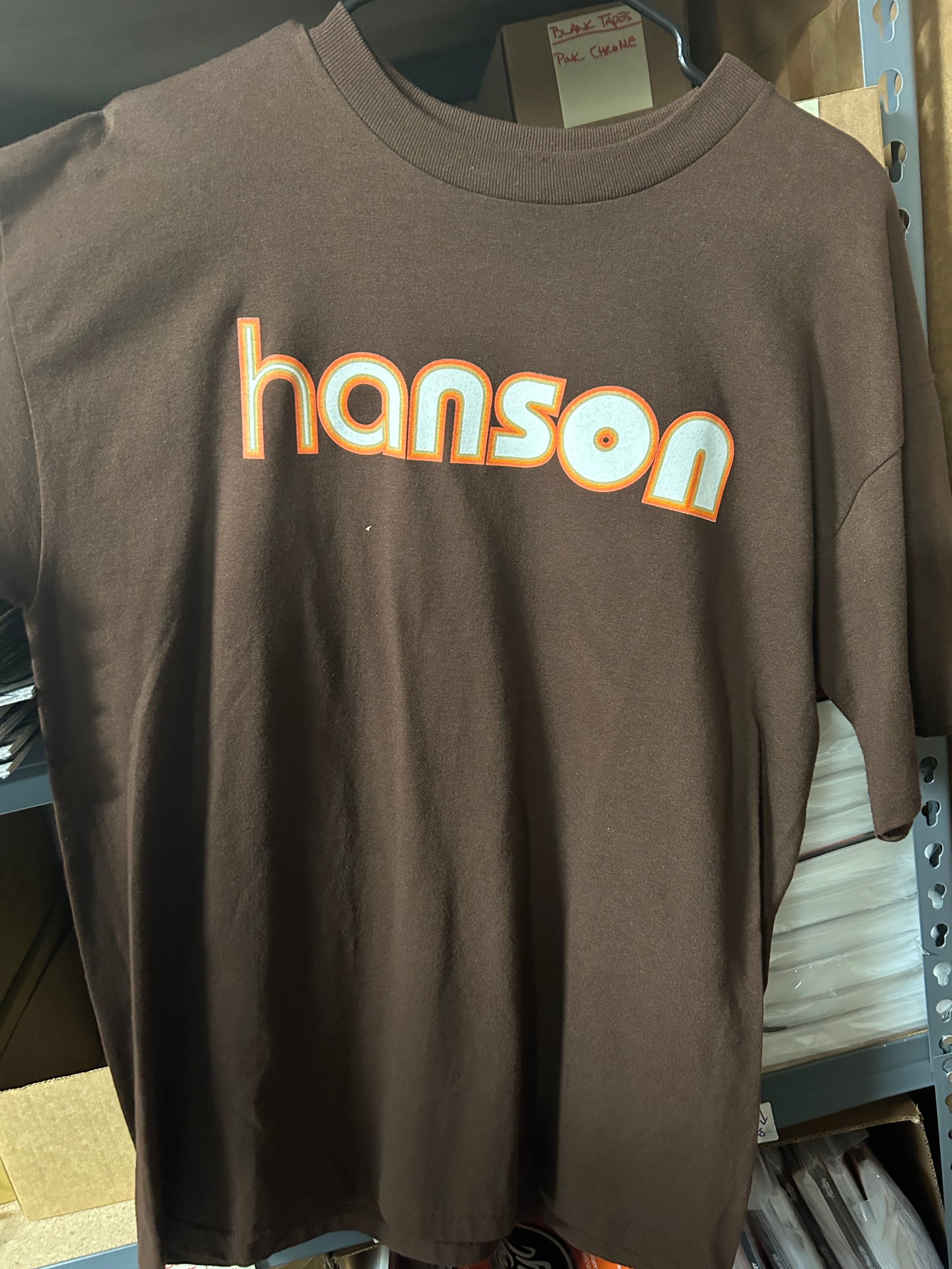 Hanson 1997 Middle Of Nowhere T-Shirt, Brown, L