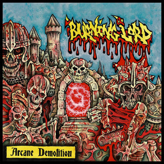 Burning Lord- Arcane Demolition (Grey w/Red Splatter) (Streets Of Hate)