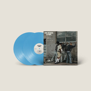 Ezra Collective- Here Beacuse Of Hope (Transparent Blue Vinyl) (PREORDER)