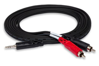 Hosa Stereo Breakout 3.5mm TRS to Dual RCA