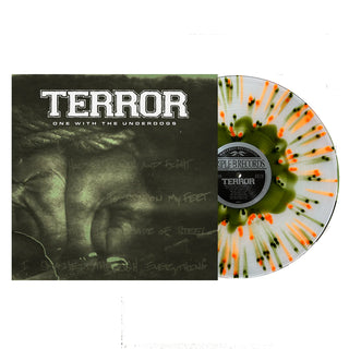 Terror- One With The Underdogs (Cloudy Swamp Green w/Neon Orange Splatter Vinyl)