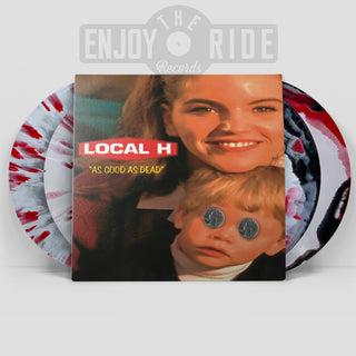 Local H- As Good As Dead (Red, White & Black Swirl Vinyl) (PREORDER)