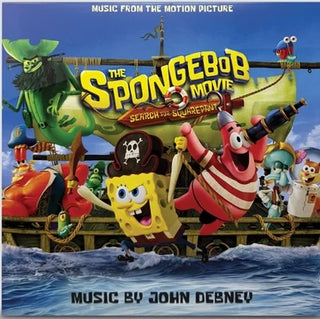Spongebob Squarepants Movie: Search For Squarepants (HMV Exclusive Blue In Yellow Vinyl)(Sealed, Top Seam Split) (Used Vinyl)