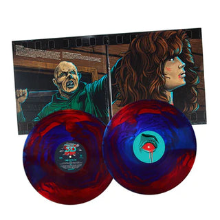 Friday The 13th Part III Soundtrack (Lenticular Cover; Red / Blue Swirl Vinyl)