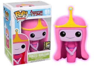Funko POP Adventure Time Princess Bubblegum (SDCC 2014 Exclusive Glow In The Dark  Figure)