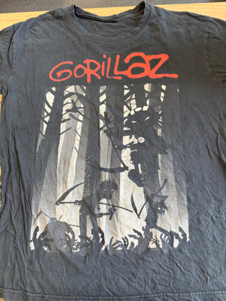 Gorillaz Scythes In The Woods T-Shirt, Black, M