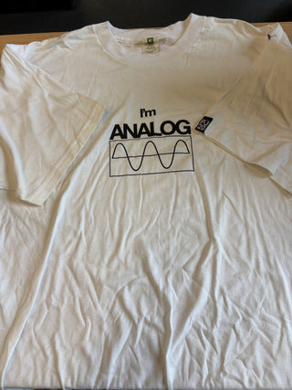 Pearl Jam I'm Analog T-Shirt, White, 2XL