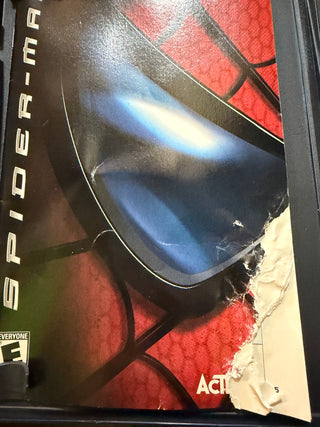 Spider-Man (Torn Instruction Booklet)