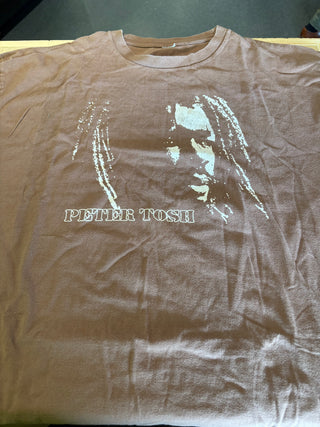 Peter Tosh T-Shirt, Brown, 2XL