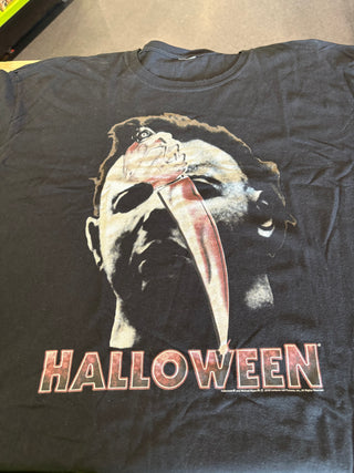 Halloween Michael Meyers T-Shirt, Black, 2XL