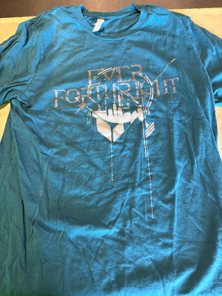 Ever Forthright Logo T-Shirt, Blue, M