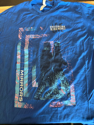Between The Buried & Me The Great Misdirect Mirrors T-Shirt, Blue, M