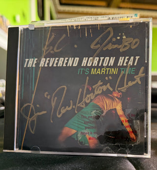 Reverend Horton Heat- It's Martini Time (Signed)