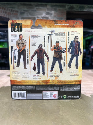 Walking Dead McFarlane Toys Rick Grimes (Black & White Bloody Variant)