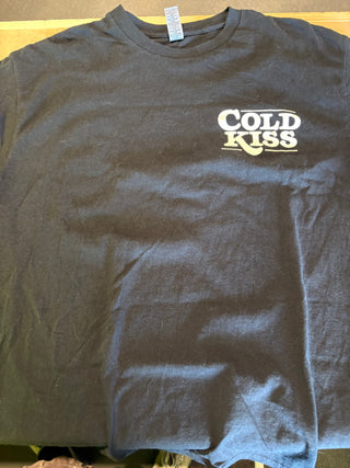 Cold Kiss Logo T-Shirt, Black, L