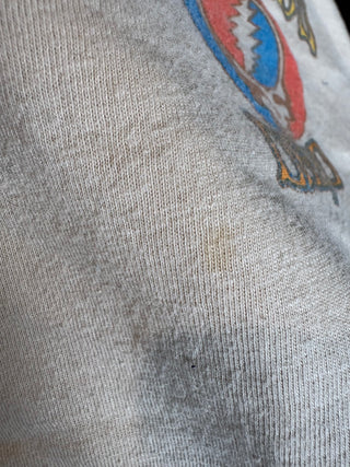 Grateful Dead SYR Bertha T-Shirt, Tan, L (Small Stain Under Front Logo, See Description)