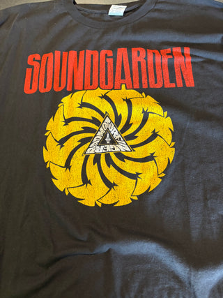 Soundgarden Badmotorfinger 2014 Tour T-Shirt, Black, 2XL