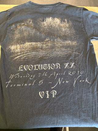 2010 Opeth Blackwater Park Terminal 5 4/7/10 VIP T-Shirt, Black, S